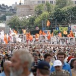 “Rusya Günü”nde muhalifler sokaklara döküldü
