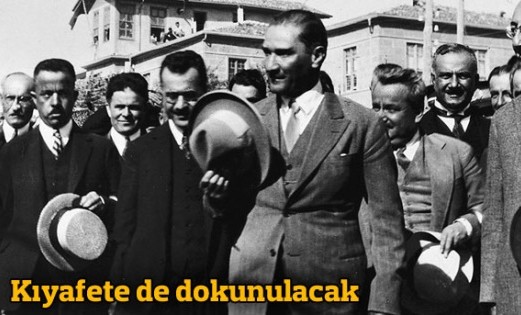 Kıyafete dokunulacak!