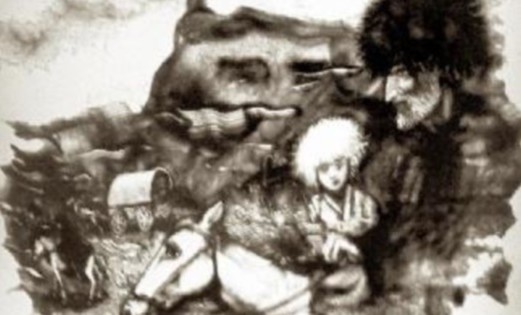 Kum sanatı tablolarında Rusya-Kafkas savaşı