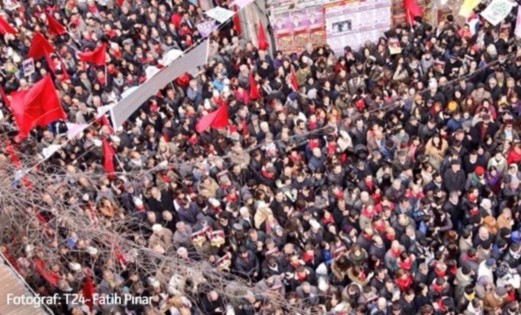 Berkin için Okmeydanı Cemevi'nde tören düzenlendi