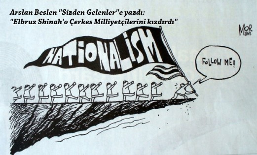 Elbruz Shinah'o Çerkes Milliyetçilerini kızdırdı