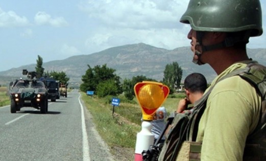 Lice'deki askerlerin silahlarına el konuldu