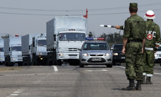 Rusya'nın yardım konvoyu Ukrayna'ya girdi, Kiev, NATO ve Washington'dan sert tepki 