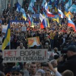 Moskova’da “barış” yürüyüşü
