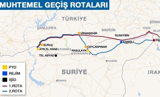 Peşmergenin geçisi onaylandı