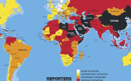 Sınır Tanımayan Gazeteciler örgütü 2016 yılı basın özgürlüğü endeksini yayınlandı